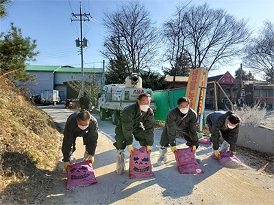 강원농협 'AI 방역현장' 점검
