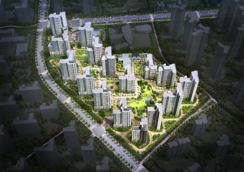 e편한세상 영종국제도시 센텀베뉴 조감도. / 사진제공 = 대림산업