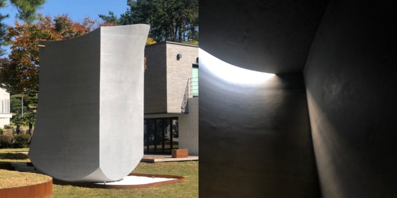 스튜디오미콘이 제작한 UHPC 건축물