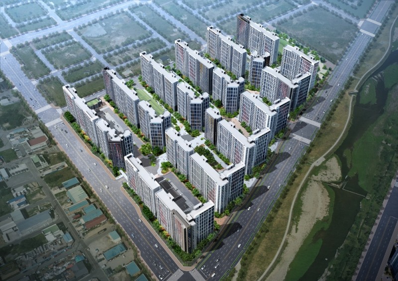 힐스테이트 포항 조감도. / 사진제공 = 현대건설