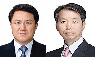 지난주 교체가 발표된 이영호 삼성물산 사장 (좌), 박동욱 현대건설 사장 (우)