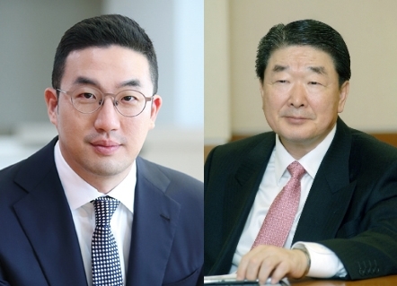 (왼쪽부터) 구광모 LG 회장과 구본준 LG 고문. 사진=LG