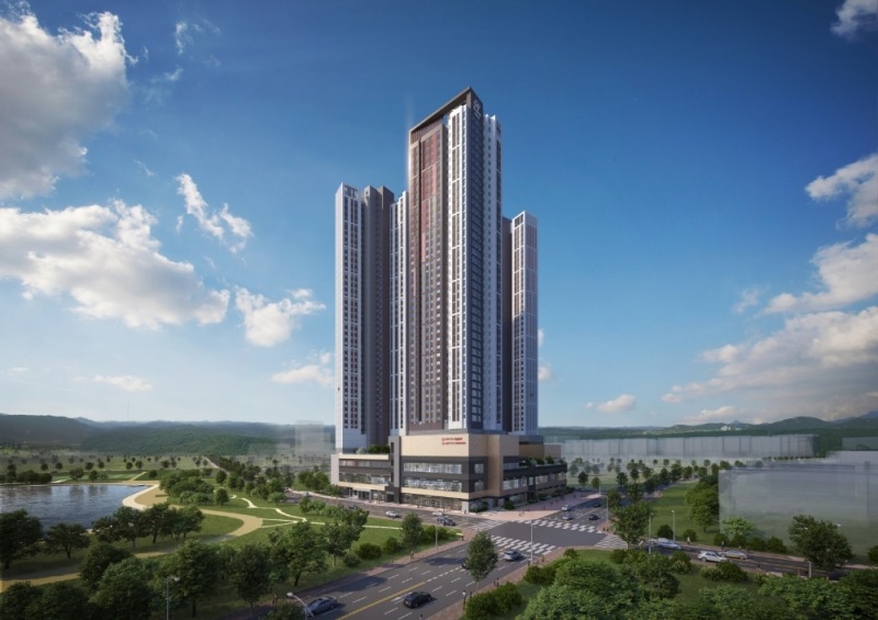 힐스테이트 첨단 투시도 / 사진=현대건설