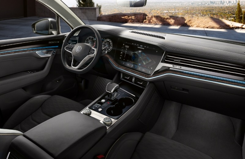 2021년형 투아렉 인테리어. 사진=폭스바겐코리아