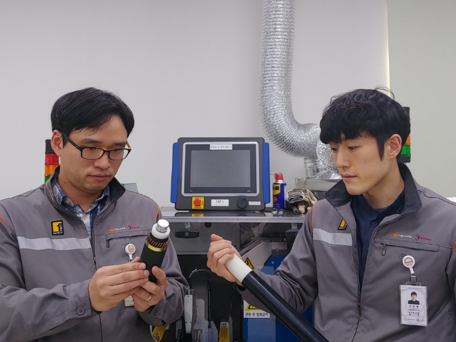 한화토탈이 개발한 친환경 전력 케이블용 폴리프로필렌(Polypropylene, PP)이 국가기술표준원의 신기술(NET) 인증을 받았다. 사진=한화토탈.