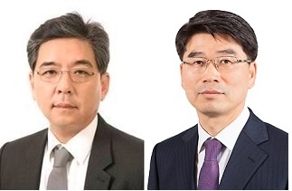 장재훈 현대차 사장(왼쪽)과 송호성 기아차 사장.