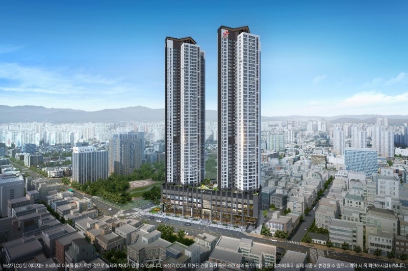 동성로 SK리더스뷰 투시도