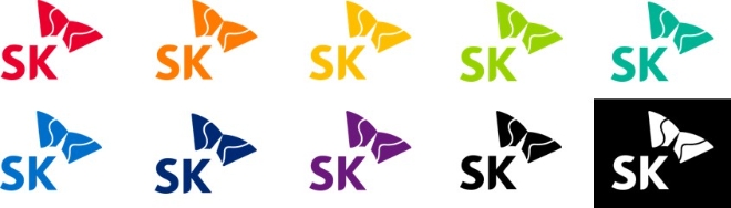 SK그룹은 행복날개 로고를 업그레이드 했다. 사진=SK그룹.