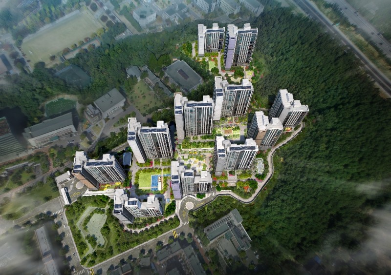 '한화 포레나 수원장안' 조감도. / 사진제공 = 한화건설