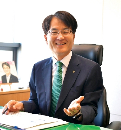 ▲사진: 손병환 농협금융지주 회장 내정자