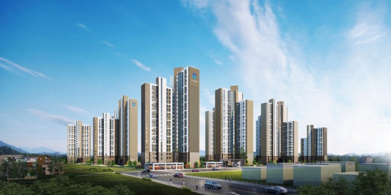 양평 다문지구 반도 유보라 아이비파크 투시도 / 사진=반도건설