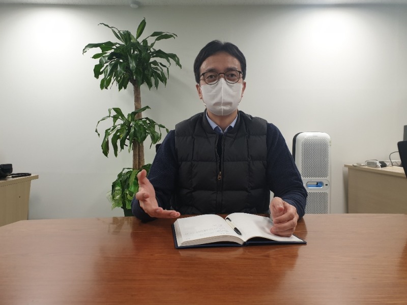 하연호 한국기업데이터주식회사노조 위원장./사진=한국기업데이터