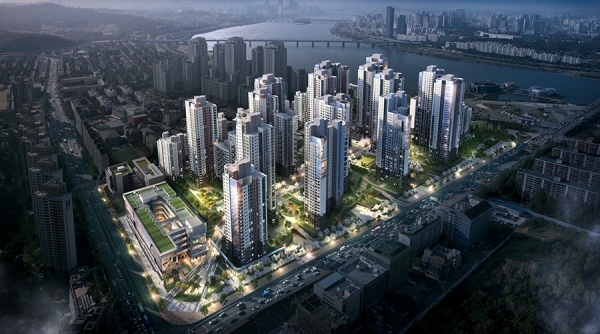 래미안 원베일리 조감도