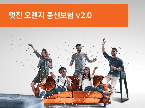 ▲‘멋진 오렌지 종신보험 v2.0’