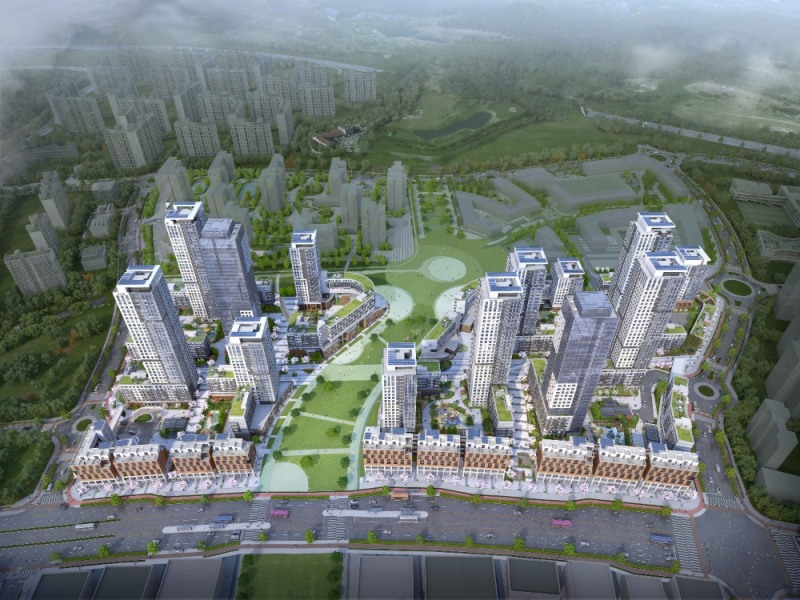 세종 리첸시아 파밀리에 메인조감도