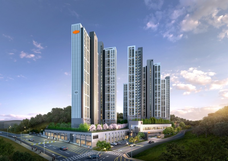 DL이앤씨 e편한세상 가평 퍼스트원1./ 사진제공=DL이앤씨