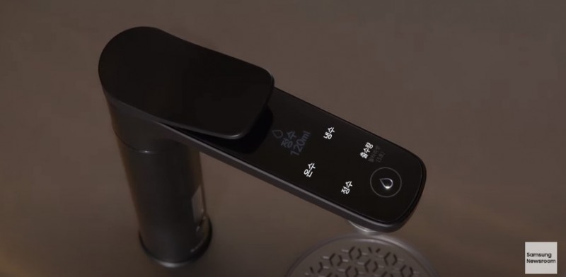 삼성 비스포크 정수기. 사진=삼성전자 유튜브 캡처