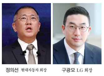 정의선·구광모 과감한 용인술, 외부 영입인사에 중책 맡겨