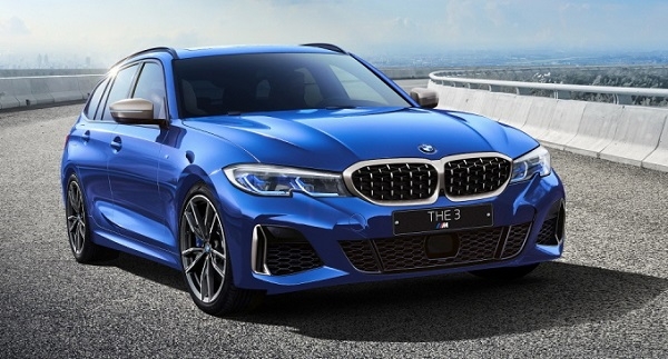 M340i xDrive 투어링 산 마리노 블루.