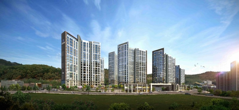 목포 한양립스 더 포레 주경투시도. / 사진제공 = 한양건설