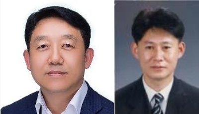 홍순광 신임 마케팅부문장과 문연우 신임 농업보험부문장. / 사진 = NH농협손해보험