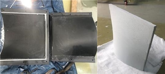 3D프린팅으로 제작한 비정형 거푸집 / 사진=현대건설