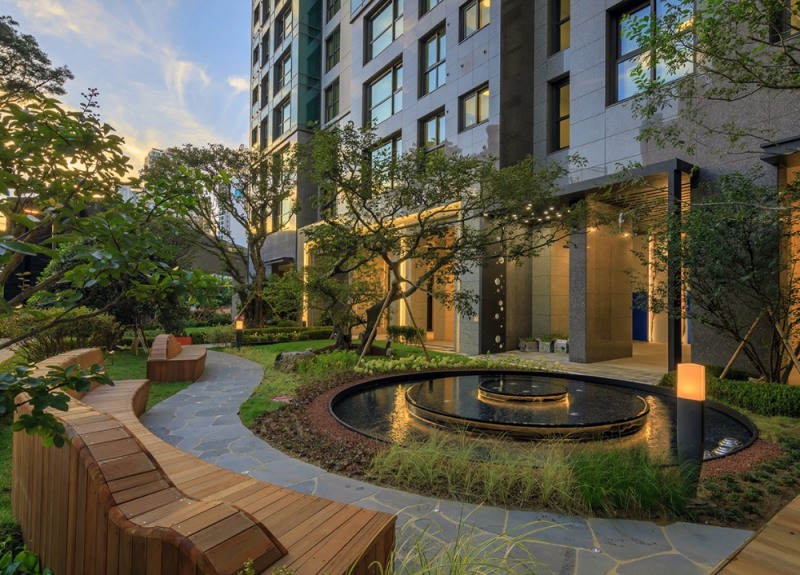 래미안 리더스원 필로티가든 / 사진=삼성물산