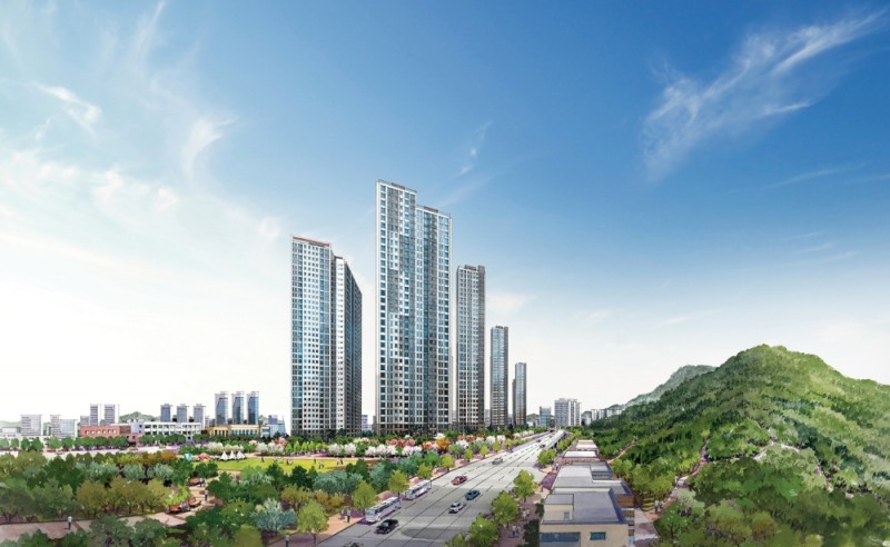 용인 드마크 데시앙 투시도