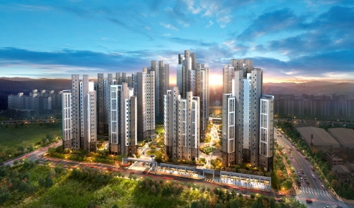 아산 삼부 르네상스 더힐 투시도