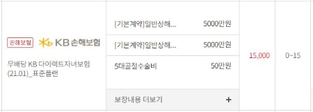 KB손해보험 'KB다이렉트자녀보험' / 사진 = 보험다모아
