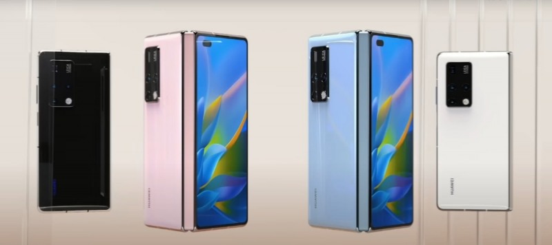 화웨이 '메이트X2'. 사진=화웨이 유튜브 캡처