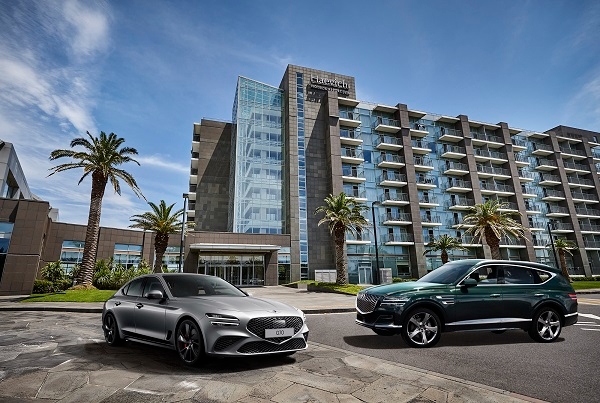 제네시스, 제주 해비치 투숙객에게 G70·GV80 시승차 제공