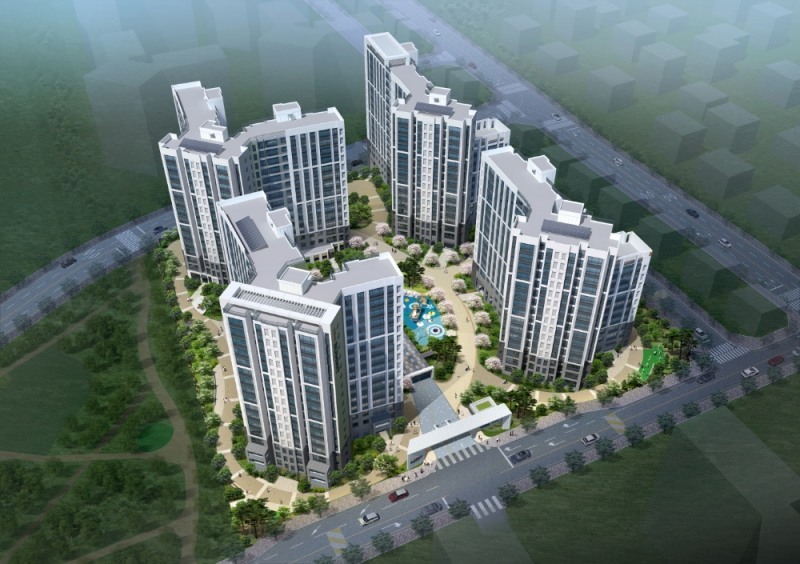 호반써밋 이스텔라 조감도