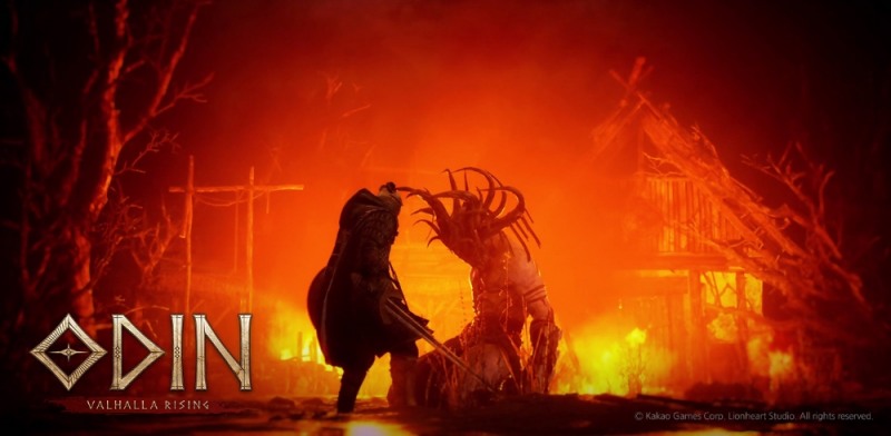 카카오게임즈가 신작 모바일 MMORPG '오딘 발할라 라이징' 신규 인게임 트레일러를 공개했다. 사진=카카오게임즈