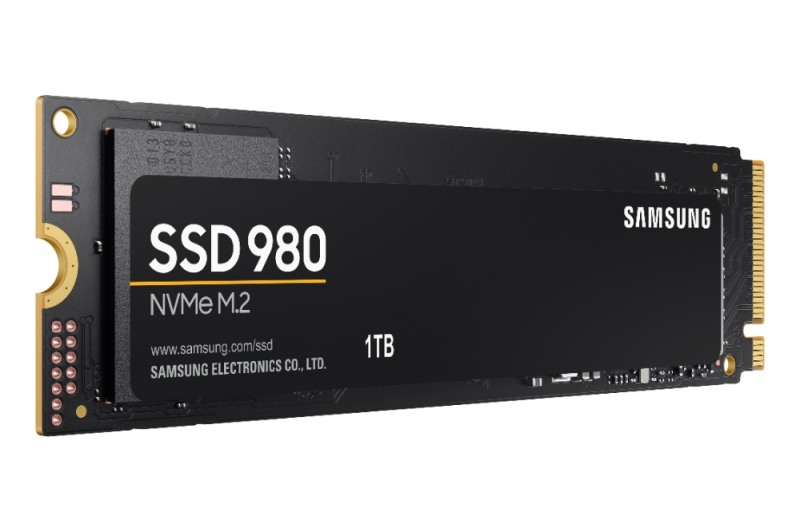 6세대 V낸드 탑재된 'NVMe SSD 980'. 사진=삼성전자