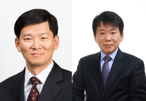 원종규 코리안리 사장(왼쪽), 원종익 코리안리 상근고문. / 사진 = 코리안리