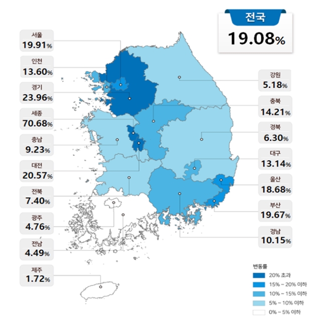 2021년도 공동주택가격(안) / 자료=국토교통부