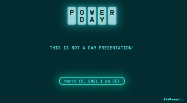 폭스바겐 파워데이 예고. 출처=폭스바겐 홈페이지.