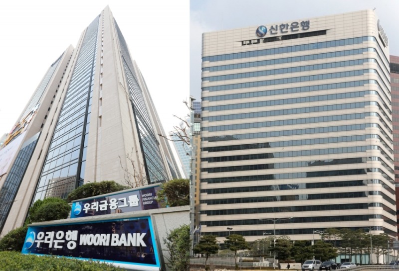 우리은행(왼쪽)과 신한은행 본점 전경. /사진=각 사 제공