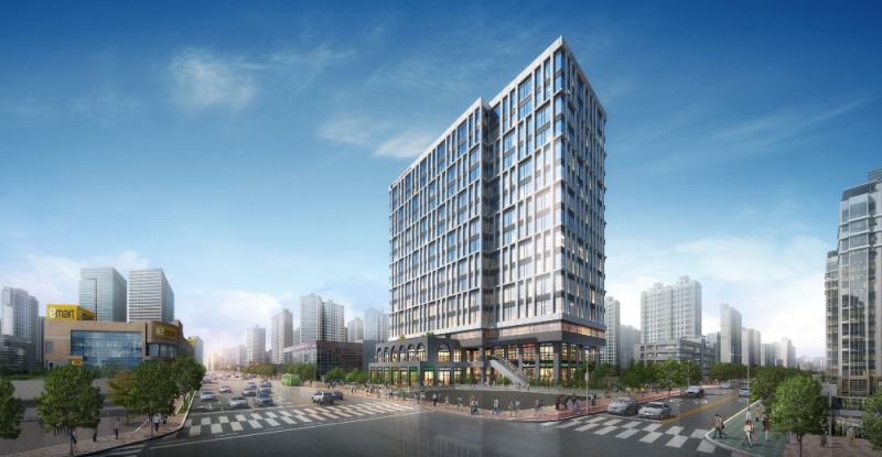 '가양역 더리브 아너비즈타워' 투시도. / 사진제공 = SGC이테크건설