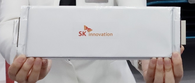 SK이노베이션 전기차배터리. 사진=SK이노베이션.