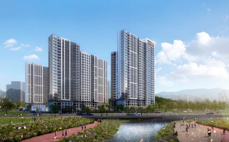 한화 포레나 천안신부 투시도