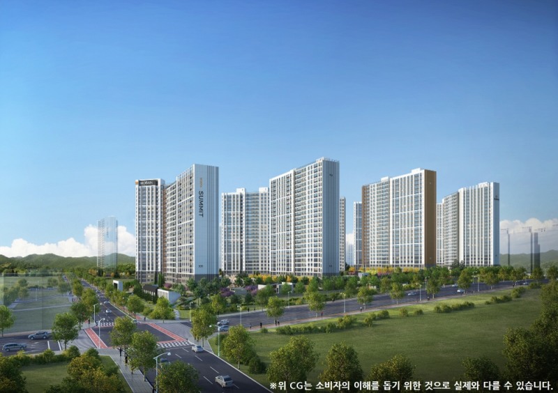 '호반써밋 그랜빌' 투시도. / 사진제공 = 호반산업