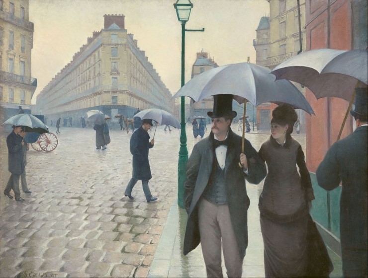 Paris Street; Rainy Day, 1877 Gustave Caillebotte(French, 1848-1894)
