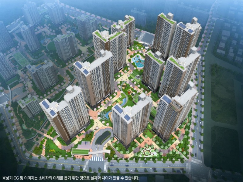 신아산 모아엘가 비스타 2차 조감도. / 사진제공 = 모아건설산업, 혜림건설