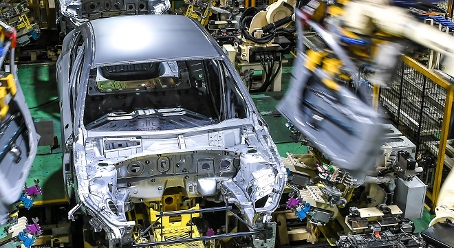 현대차 아산공장. 사진=현대차.