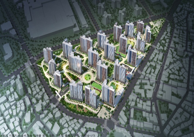 북수원자이 렉스비아 조감도 / 사진=GS건설