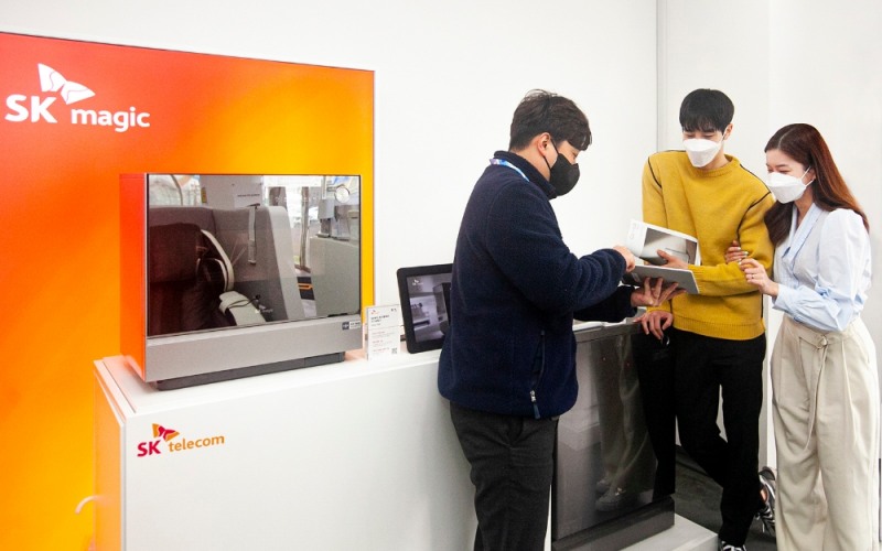 SK텔레콤이 31일부터 대리점에서 SK매직의 정수기, 공기 청정기, 인덕션 등 전체 렌탈 서비스를 개시한다. 사진=SK텔레콤