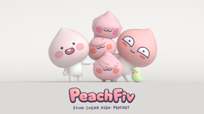 카카오프렌즈의 인기 캐릭터 ‘어피치’가 새로운 숏폼 콘텐츠 ‘피치파이브’로 전세계 MZ세대 팬덤 잡기에 나선다. 사진=카카오.