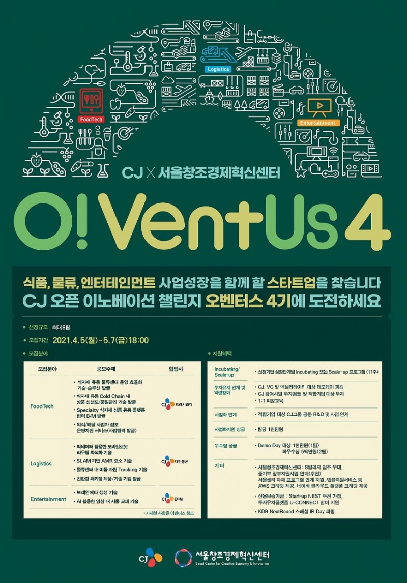 오벤터스 모집 포스터. / 사진제공 = CJ그룹